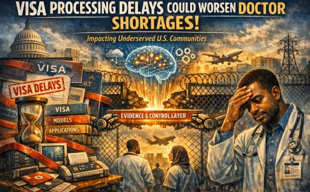 Visa Processing Delays Could Worsen Doctor Shortages in Underserved U.S. Communities