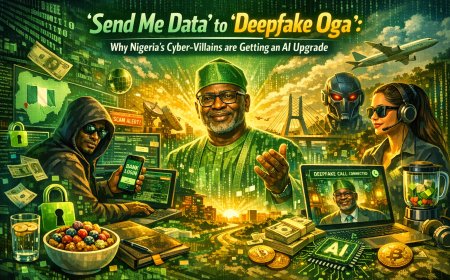From ‘Send Me Data’ to ‘Deepfake Oga’: Why Nigeria’s Cyber-Villains are Getting an AI Upgrade