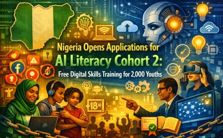Nigeria Opens Applications for AI Literacy Cohort 2: Free Digital Skills Training for 2,000 Youths