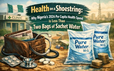 Health on a Shoestring: Why Nigeria’s 2026 Per Capita Health Spend is Less Than Two Bags of Sachet Water
