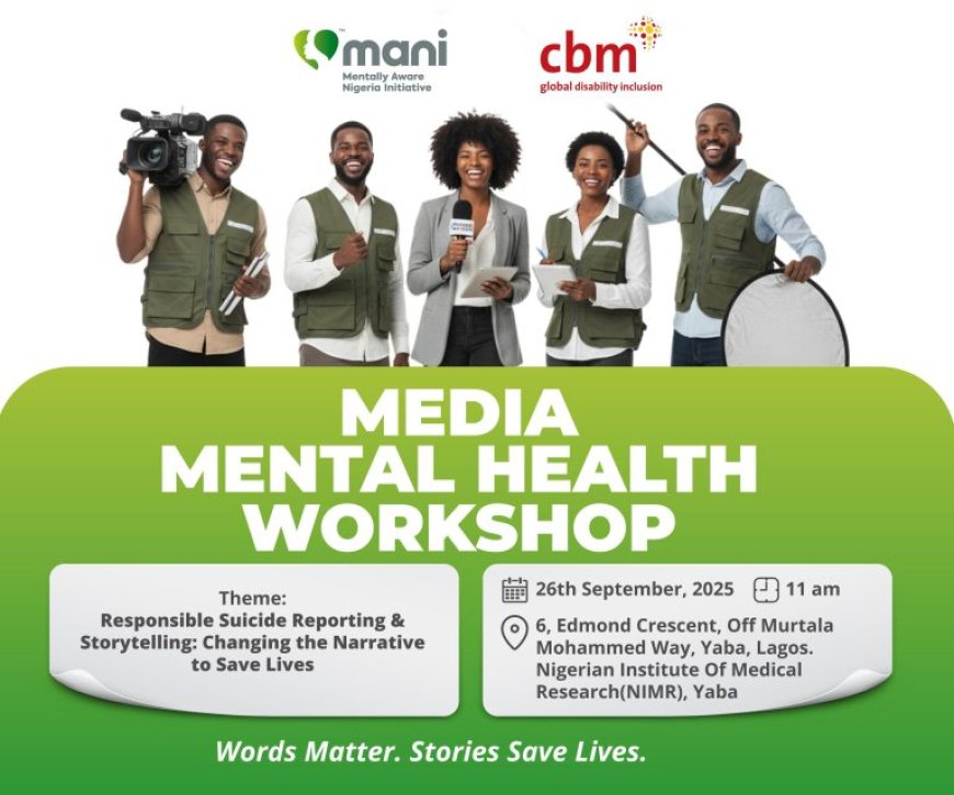 MANI Launches National Push to Halt Sensational Suicide Reporting; Trains 60+ Media Leaders to Save Lives