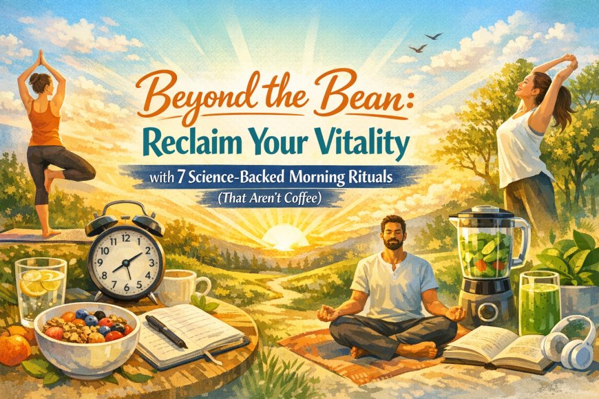 Beyond the Bean: Reclaim Your Vitality with 7 Science-Backed Morning Rituals (That Aren't Coffee)
