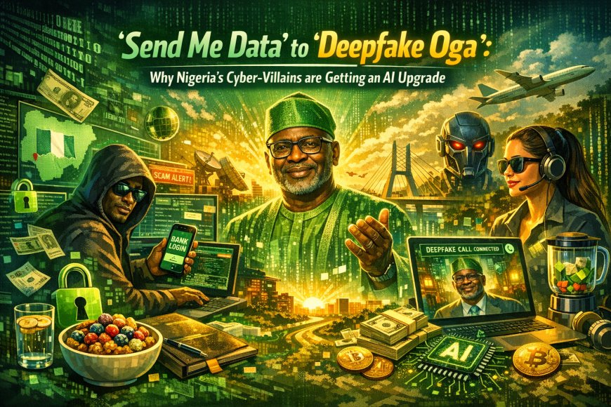 From ‘Send Me Data’ to ‘Deepfake Oga’: Why Nigeria’s Cyber-Villains are Getting an AI Upgrade