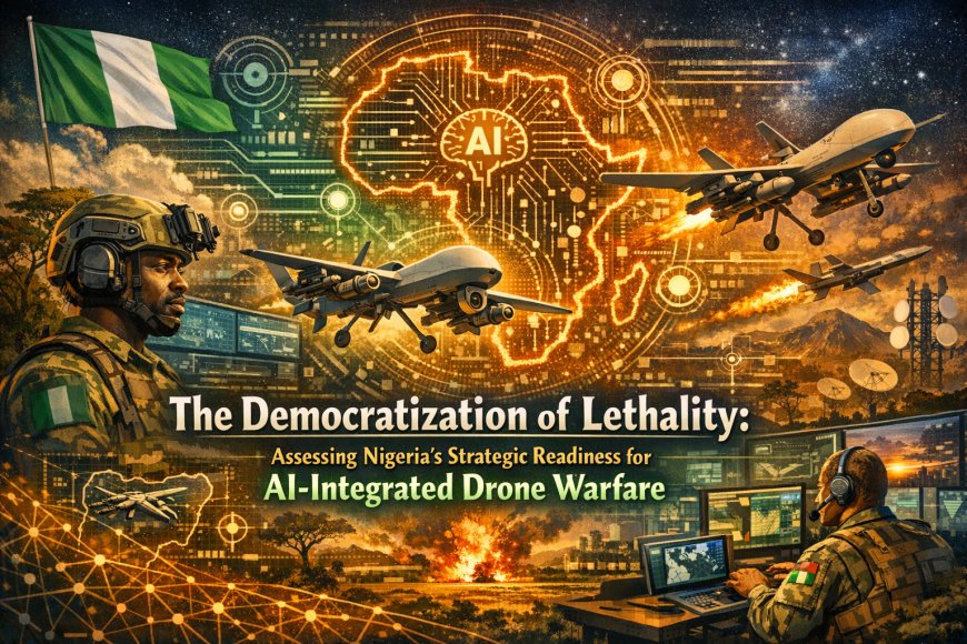 The Democratization of Lethality: Assessing Nigeria’s Strategic Readiness for AI-Integrated Drone Warfare