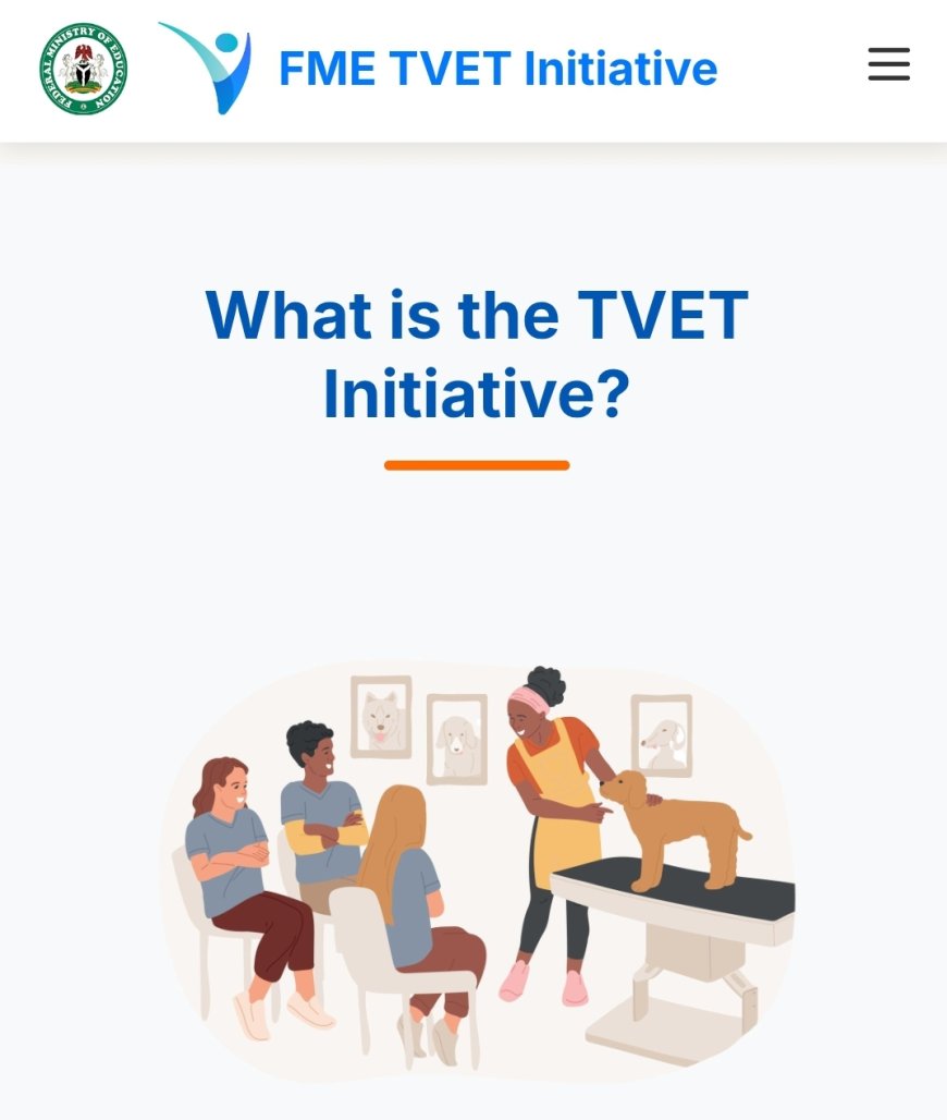 Nigeria Launches 2026 FG TVET Programme: Free Skills Training, ₦22,500 Monthly Stipend & Startup Support