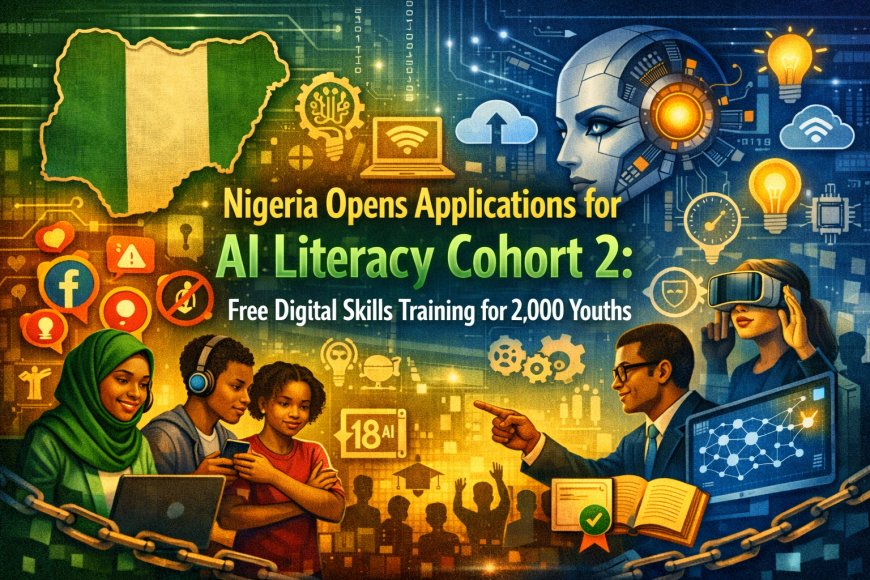 Nigeria Opens Applications for AI Literacy Cohort 2: Free Digital Skills Training for 2,000 Youths