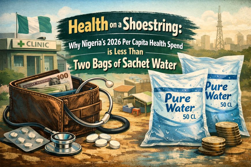 Health on a Shoestring: Why Nigeria’s 2026 Per Capita Health Spend is Less Than Two Bags of Sachet Water
